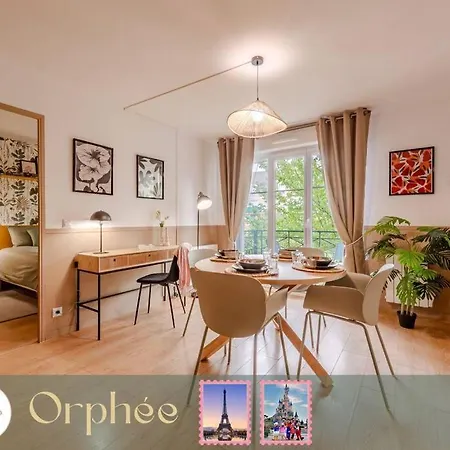 Orphee By Kleidos - Disney 10Min! Superbe T2, 4P, Parking Gratuit, Balcon Magny-le-Hongre Exterior photo