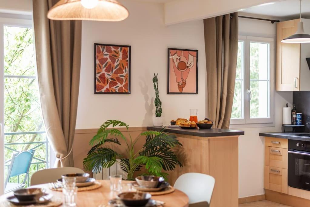 Orphee By Kleidos - 10min! Superbe T2, 4p, Parking Gratuit, Balcon