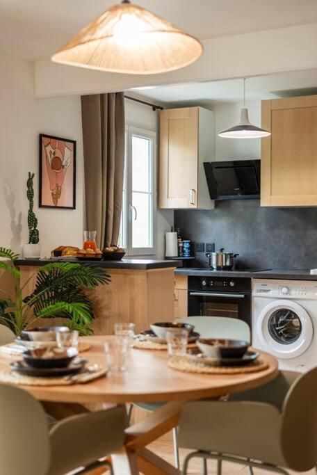 Orphee By Kleidos - 10min! Superbe T2, 4p, Parking Gratuit, Balcon