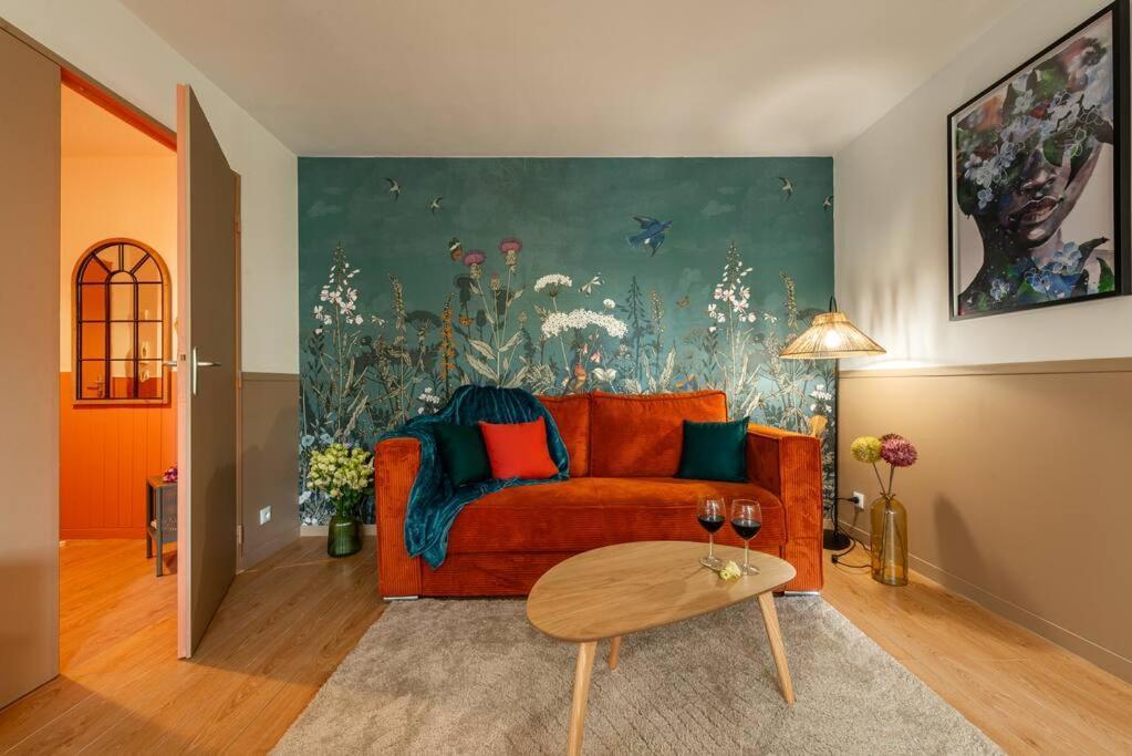 Orphee By Kleidos - 10min! Superbe T2, 4p, Parking Gratuit, Balcon Apartment *