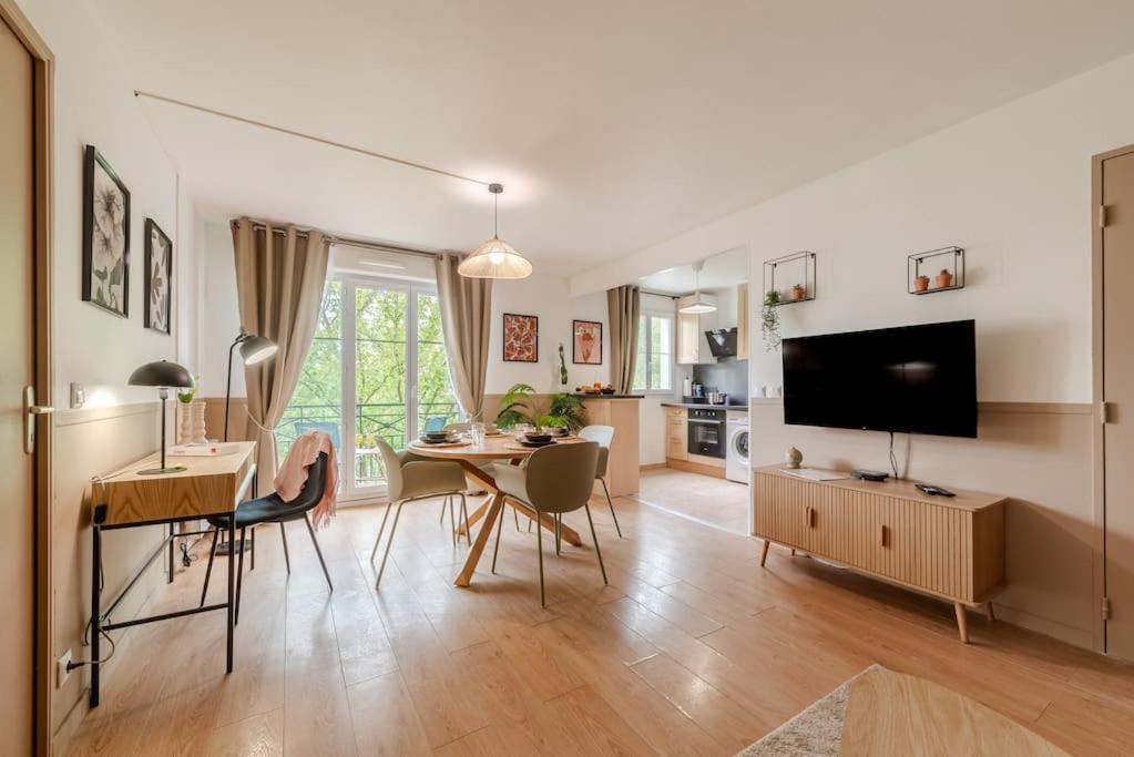 Orphee By Kleidos - 10min! Superbe T2, 4p, Parking Gratuit, Balcon Apartment