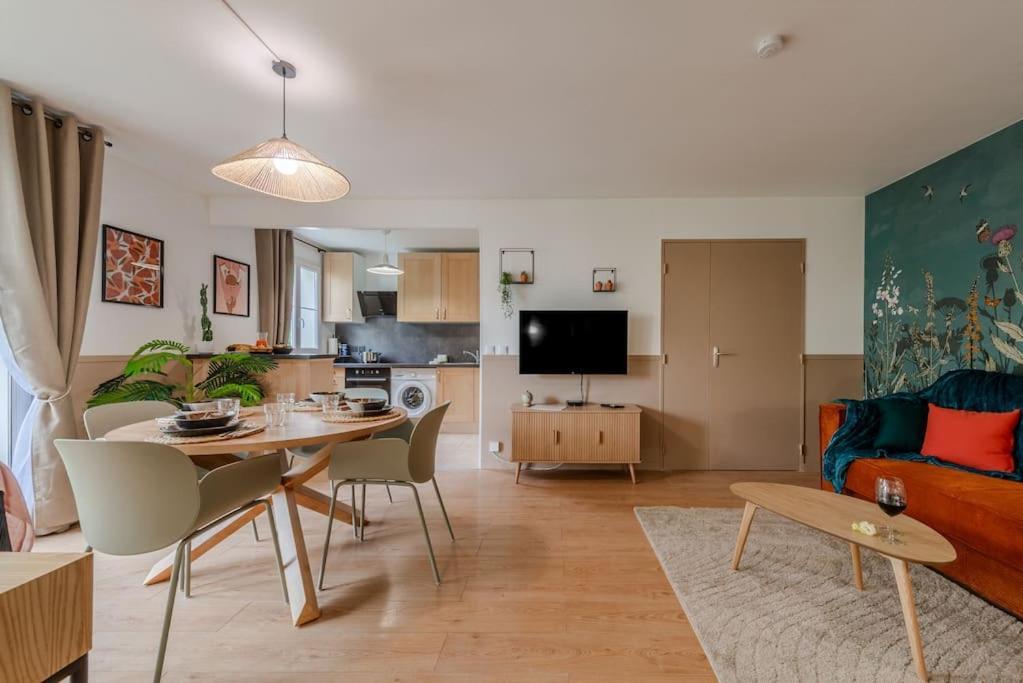 Orphee By Kleidos - 10min! Superbe T2, 4p, Parking Gratuit, Balcon Apartment