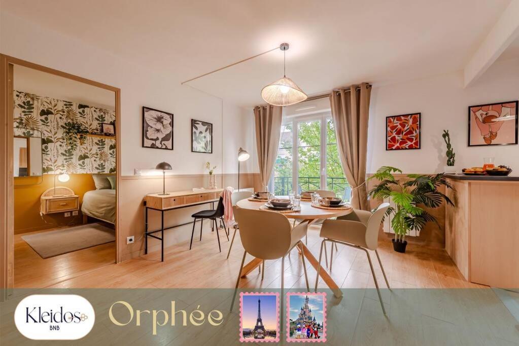 Apartment Orphee By Kleidos - 10min! Superbe T2, 4p, Parking Gratuit, Balcon Magny-le-Hongre